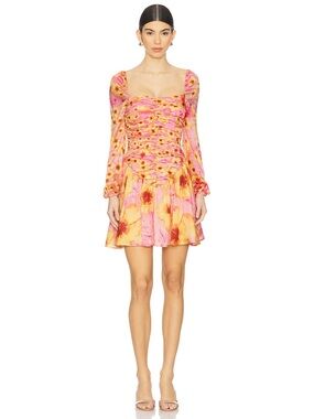 Yaura Molade Dress in Hibiscus
